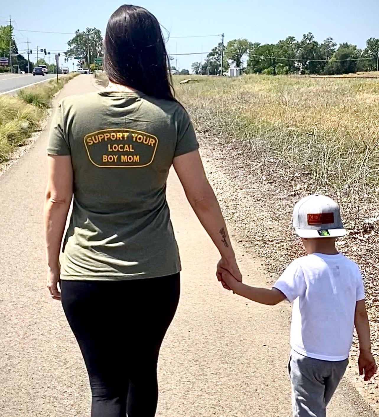 Support Your Local BOY MOM Shirt (BM)