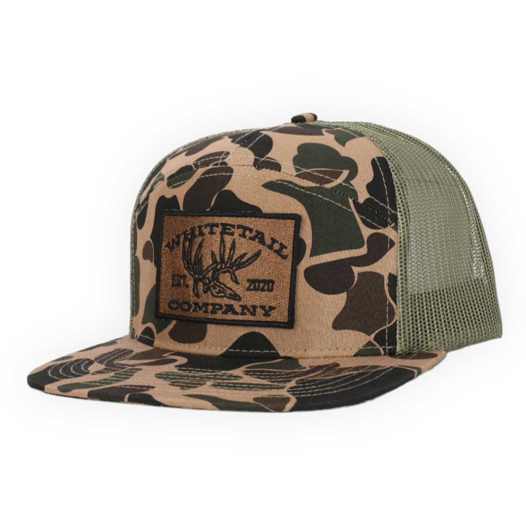 XL | Whitetail Co. | Old School Duck Camo | 7 Panel | XL