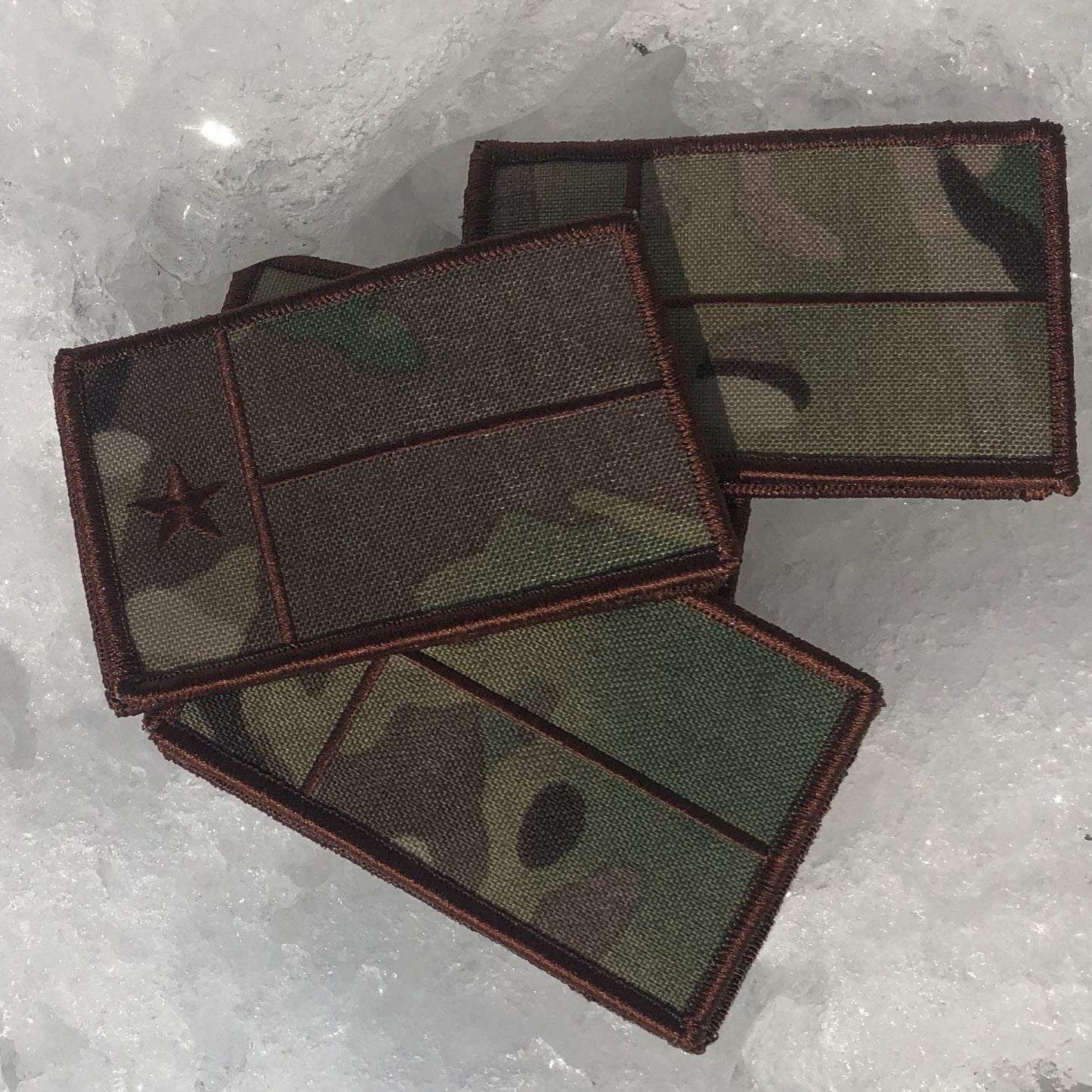 Texas Tactical Patch - 2" x 3" - MULTICAM Camo