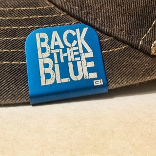 Hat clip Brim-it Back the Blue