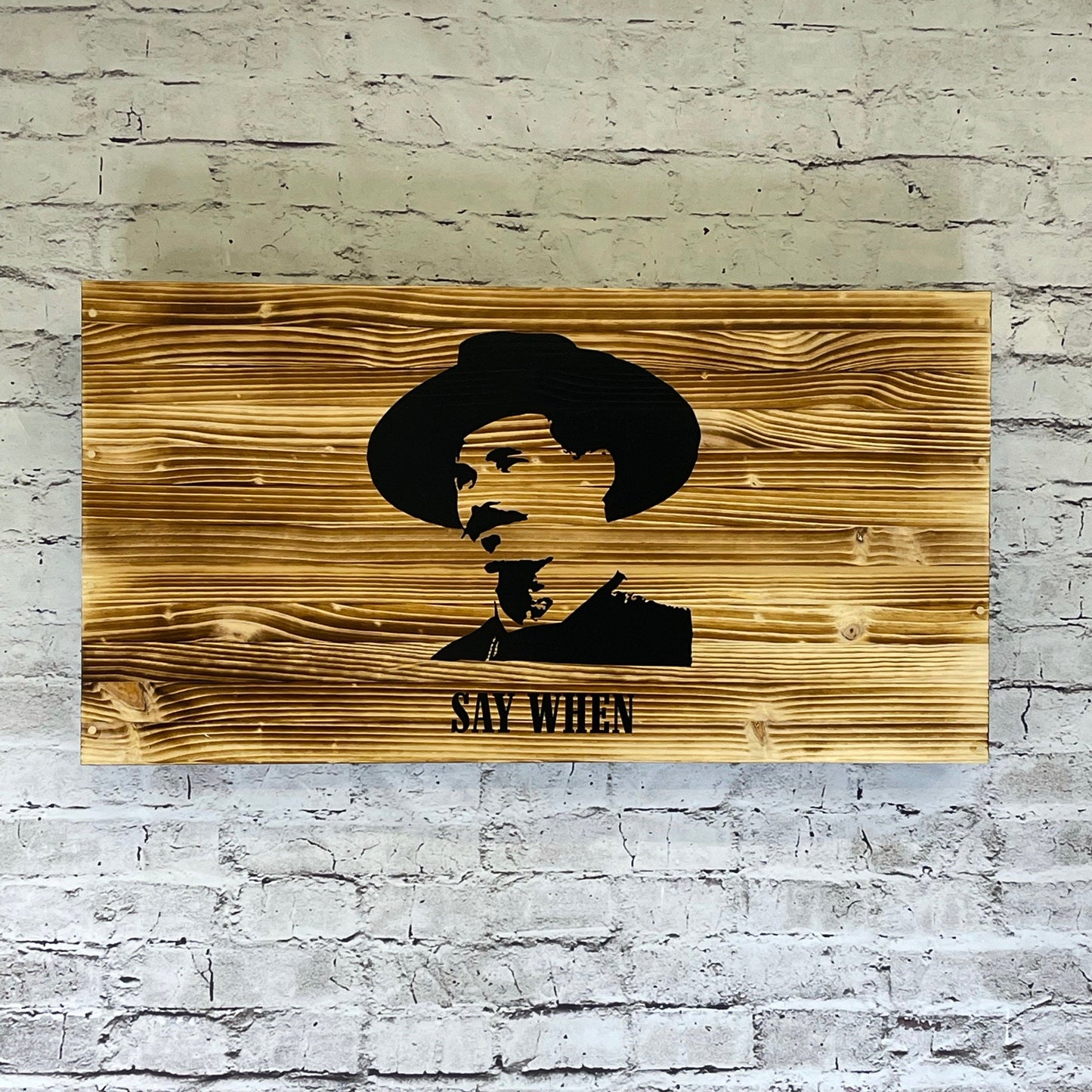 Tombstone Doc Holiday Say When Wall Mount