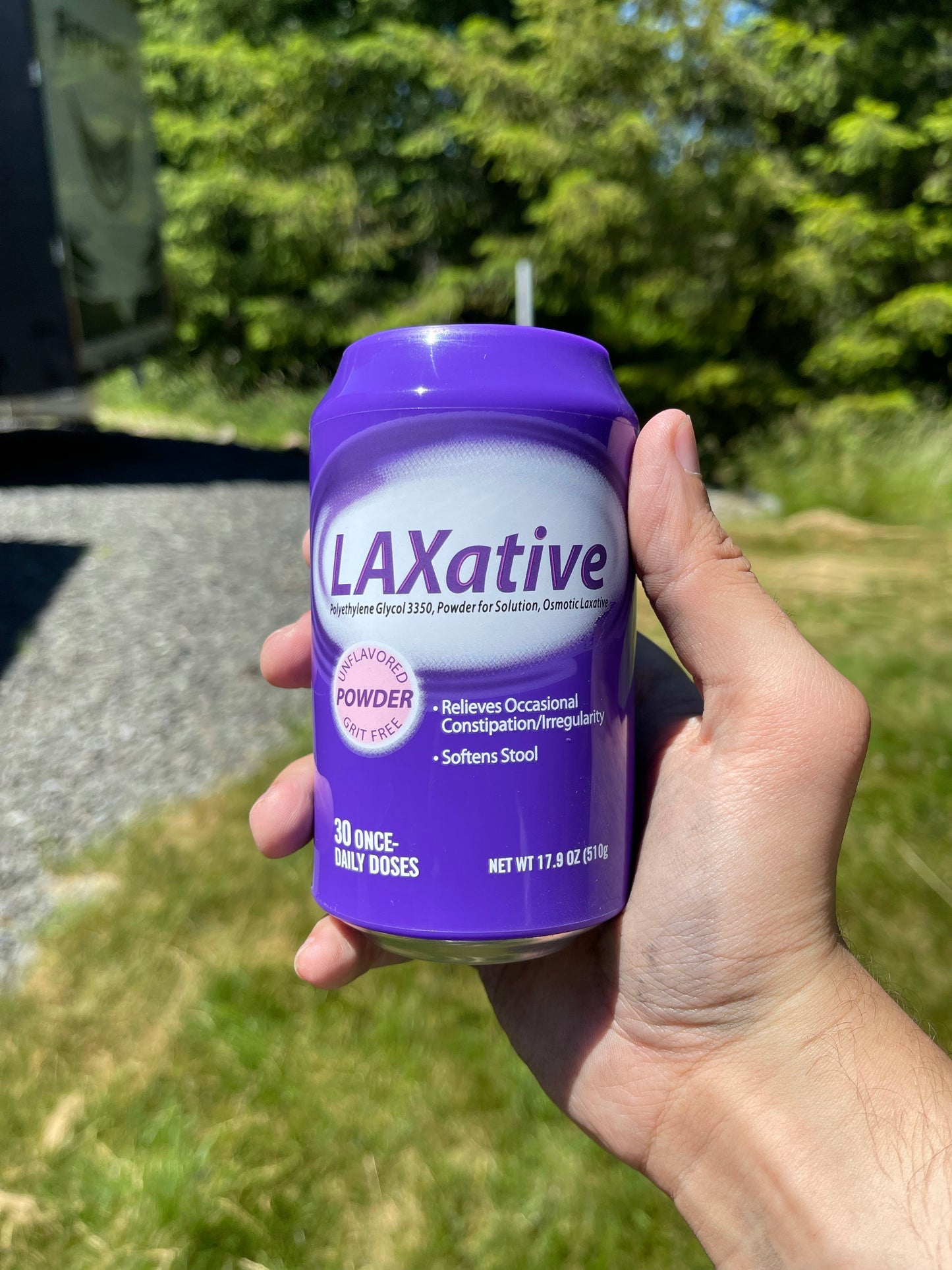 "Laxative" Beersy Silicone Sleeve Hide-a-Beer Can Cooler