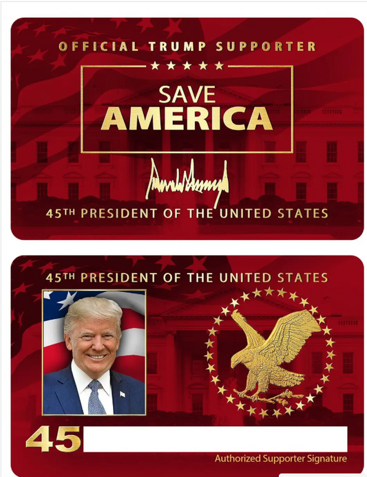 Save America Supporter Card