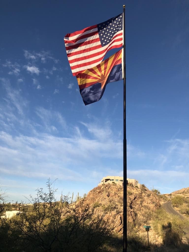 Nylon American Flag — Fade-Resistant Made in USA