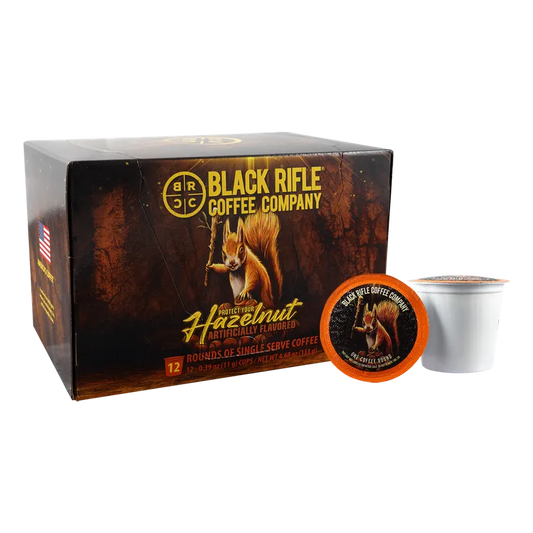 Black Rifle Coffee - Hazelnut-Flavored Coffee Rounds