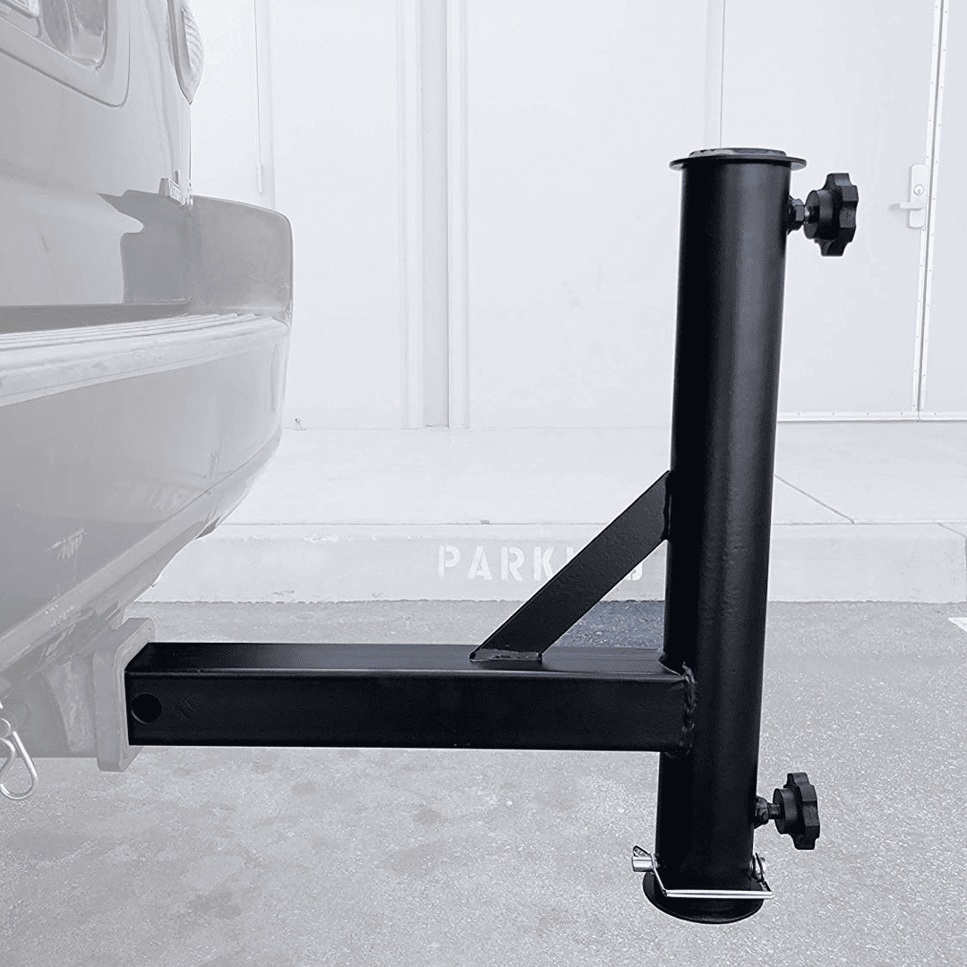 Phoenix Outrigger Hitch Mount for Flagpoles | Heavy-Duty Steel