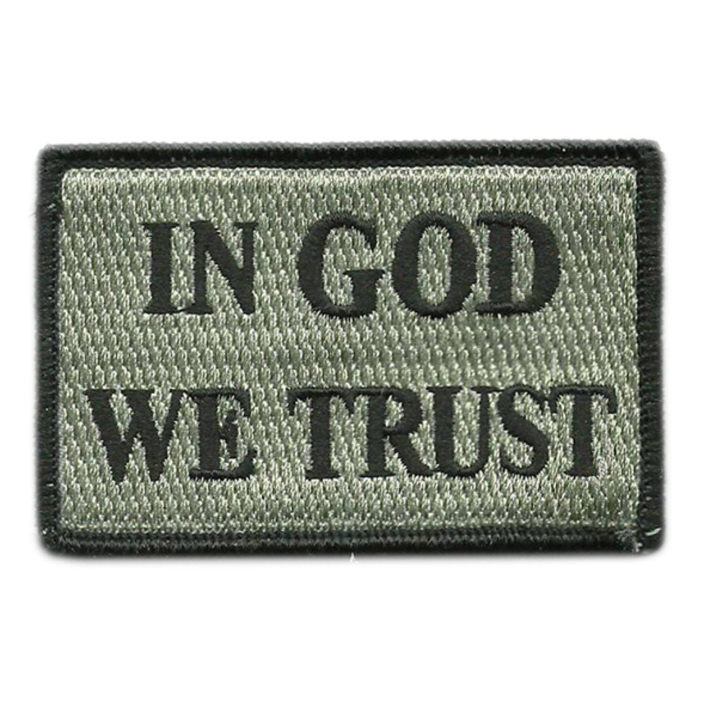 2"x3" In GOD We Trust Tactical Patch