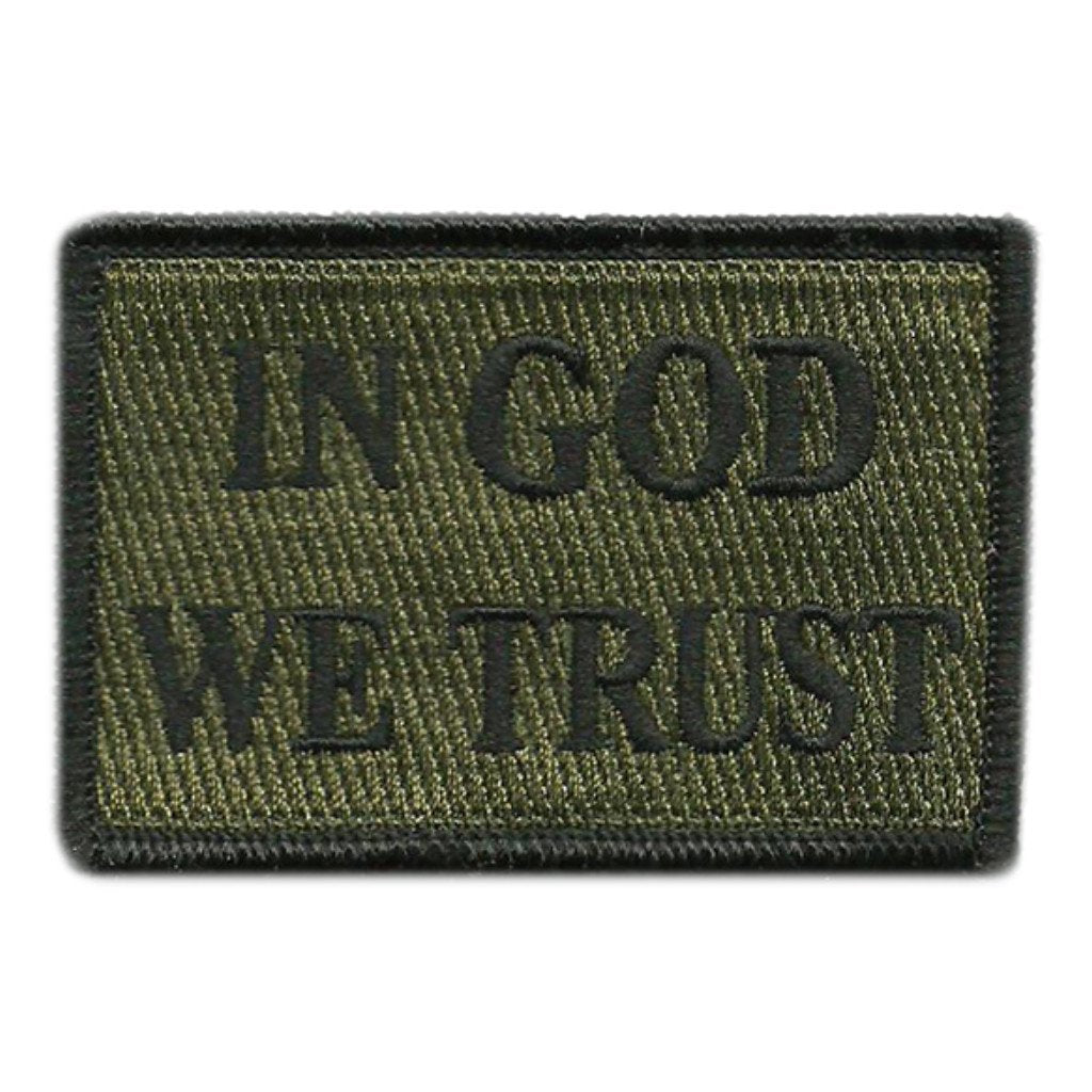 2"x3" In GOD We Trust Tactical Patch