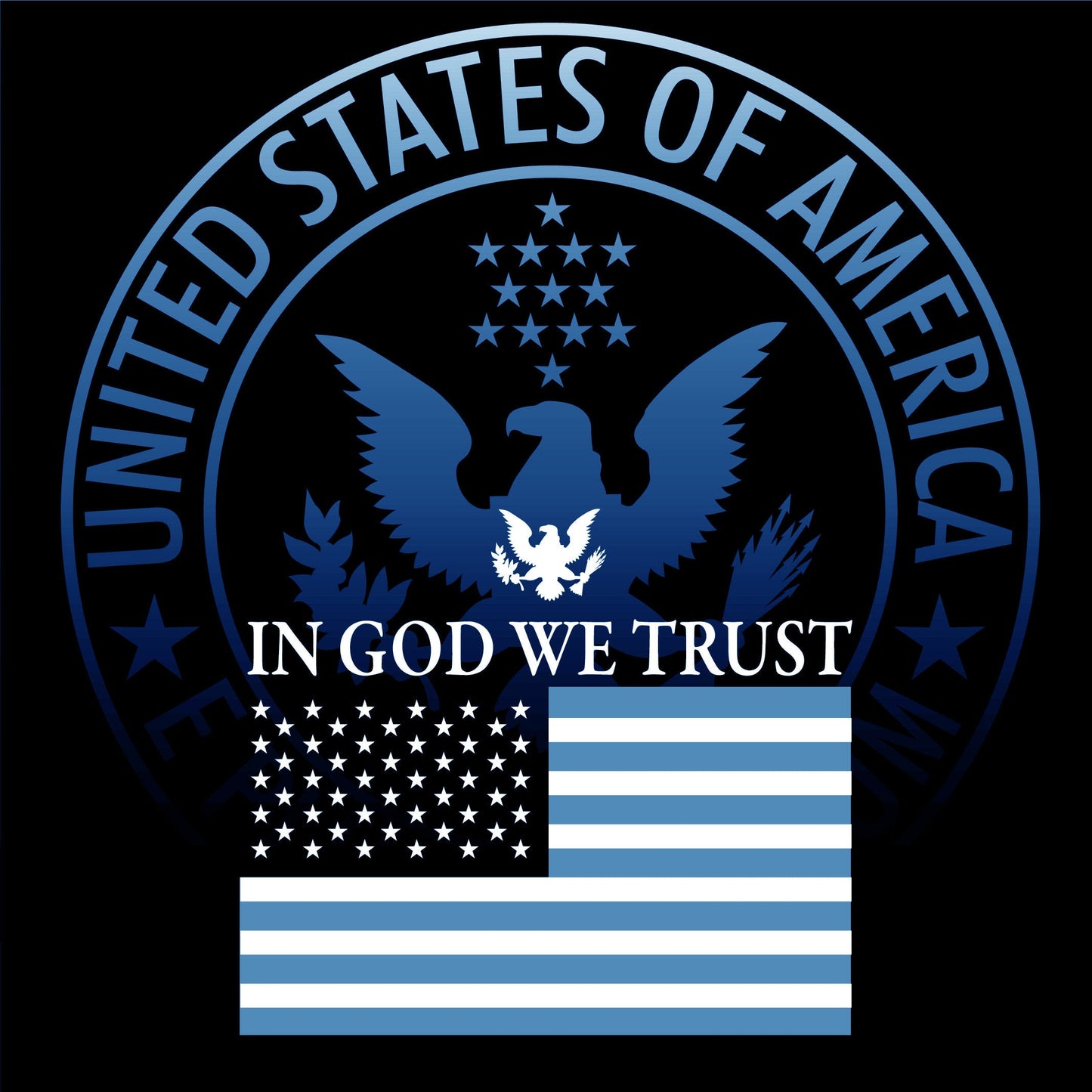 IN GOD WE TRUST T-Shirt - (View All Colors)