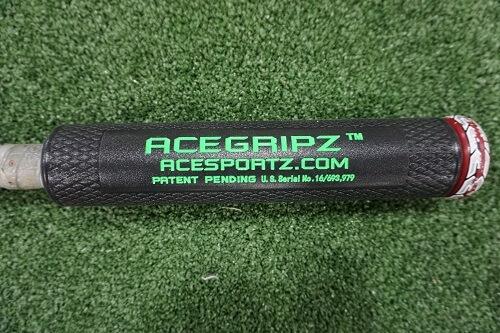 INCREASE EXIT VELOCITY & Bat Speed YOUTH MODEL- ACEGRIPZ Medium Straight Handle- 45mm
