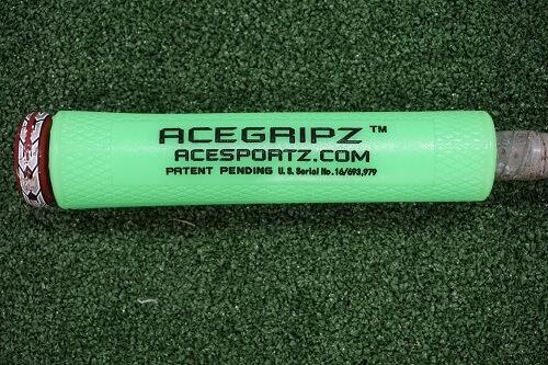 THICK GRIPS - INCREASE EXIT VELOCITY & Bat Speed YOUTH MODEL-  Small Straight Handle- 40mm