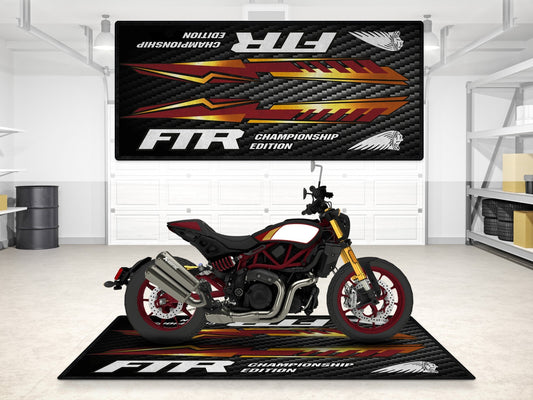 MPM Motorcycle Mat for Indian FTR Championship Edition - MM7319
