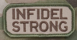 CLEARANCE - Infidel Strong Morale Patch - Mil-Spec Monkey