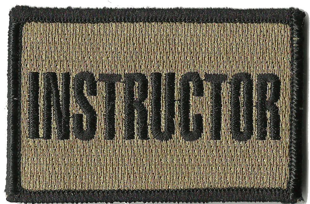 2"x3" Instructor Tactical Patch