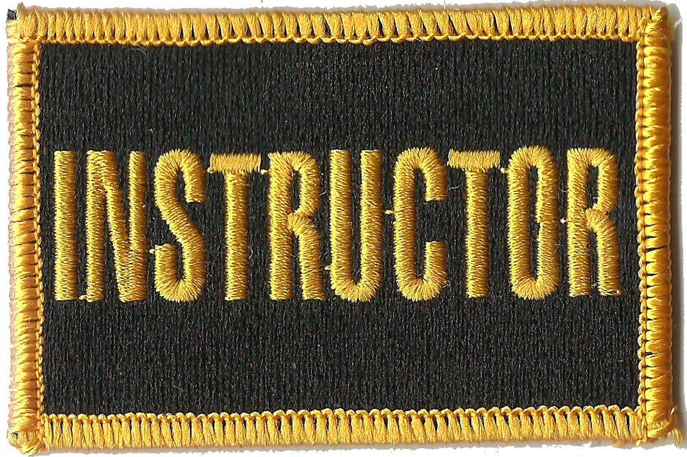 2"x3" Instructor Tactical Patch