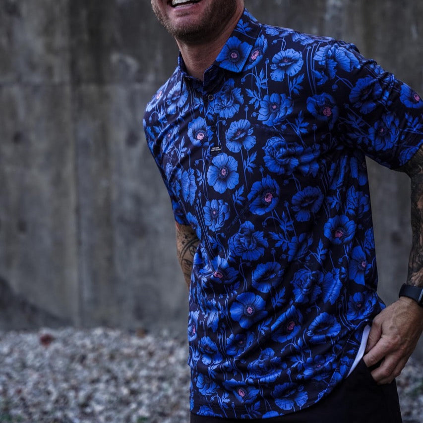 Performance Polo - Aye Poppy