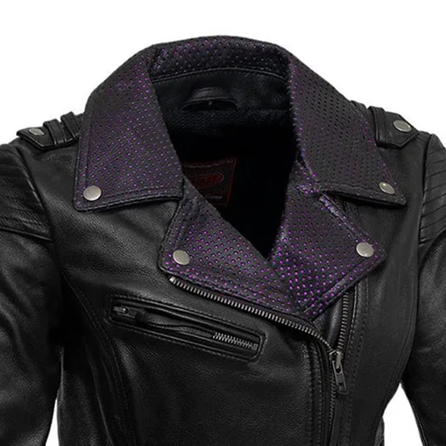 Iris - Women's Motorcycle Leather Jacket