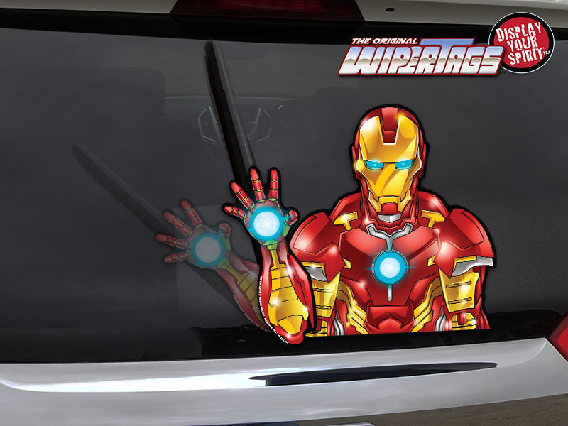 IronMan Waving WiperTags