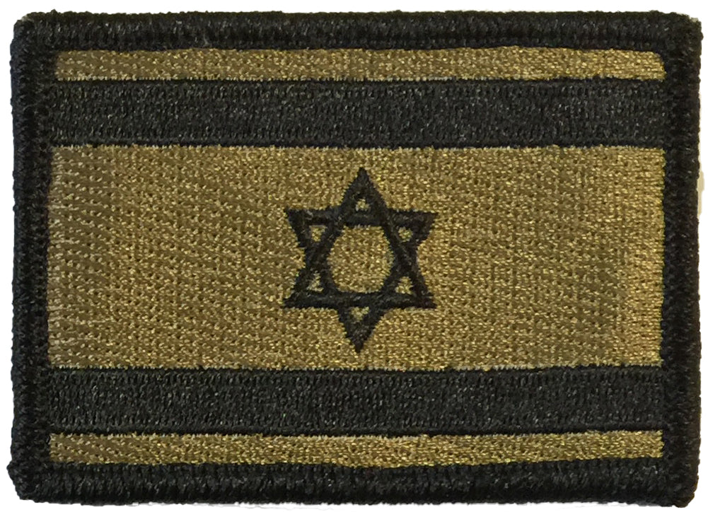 2"x3" Israel Tactical Patches