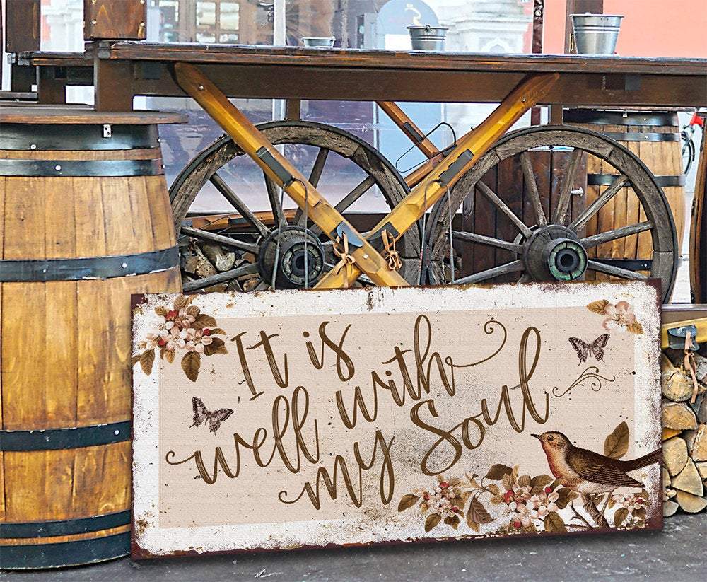 It Is Well With My Soul - Canvas