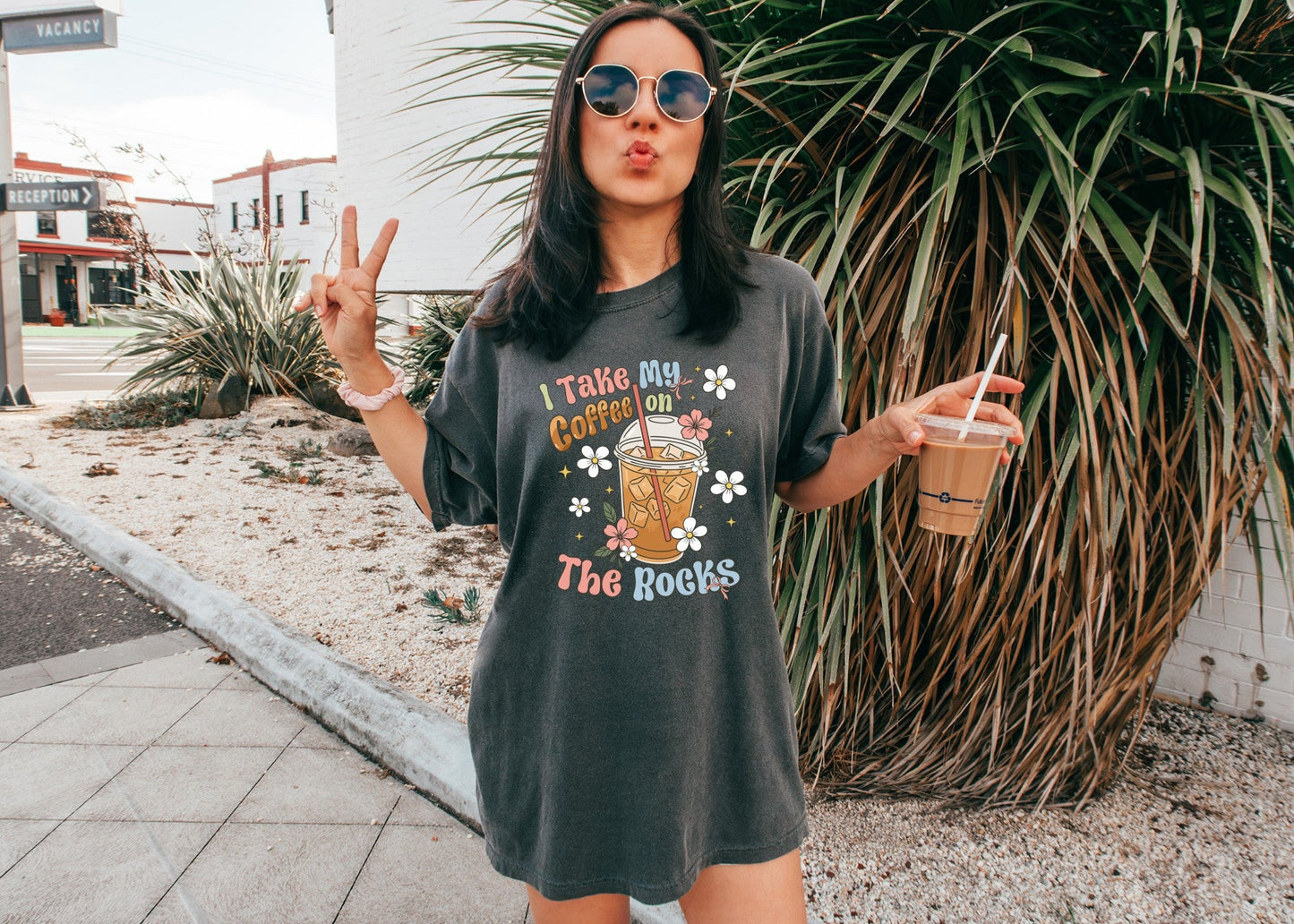 I Take My Coffee On The Rocks T-Shirt