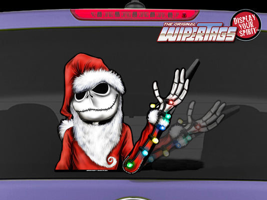 Jack Nightmare Santa Waving WiperTags