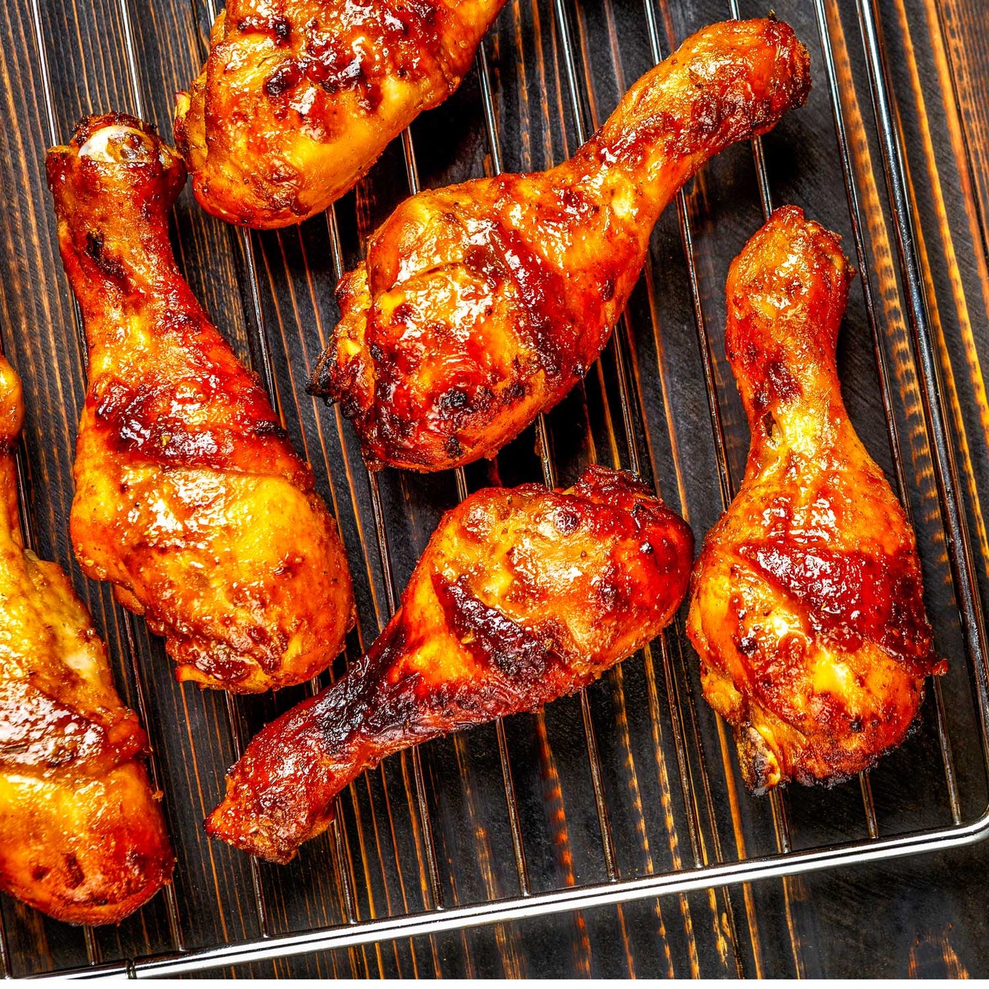 Slow Smoked BBQ Chicken Wings – Naked, Jalapeño Honey or Garlic Parmesan