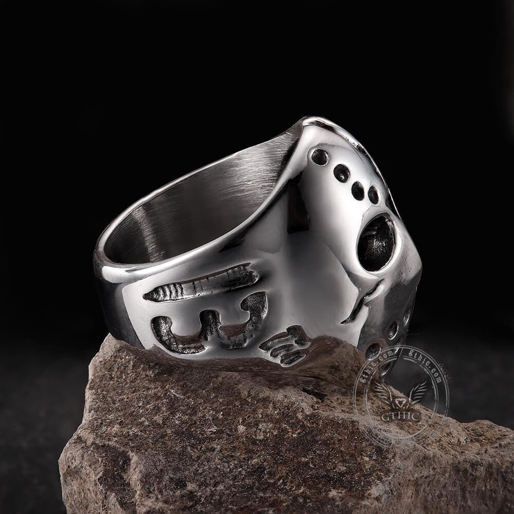 Jason Voorhees Stainless Steel The 13th Ring