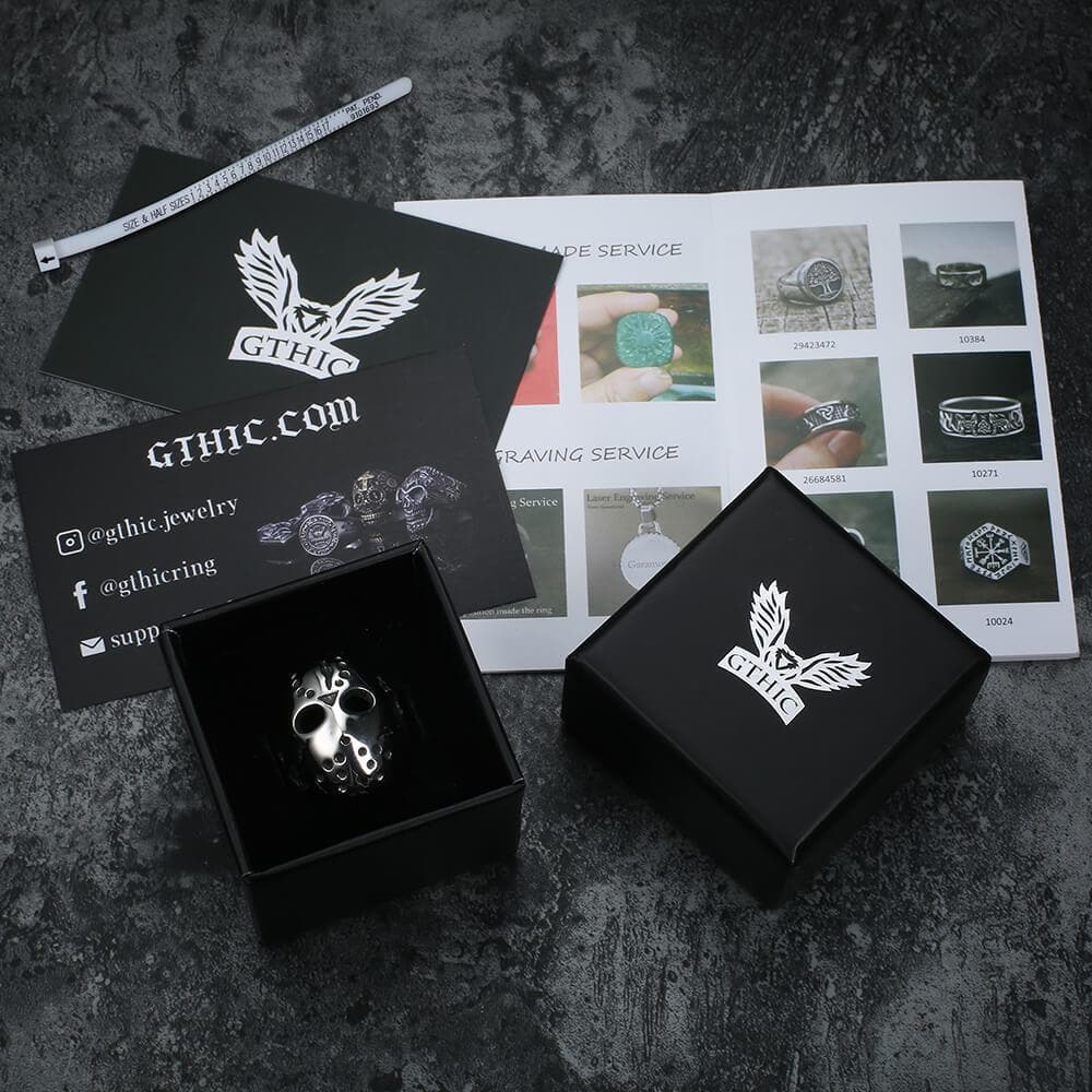 Jason Voorhees Stainless Steel The 13th Ring