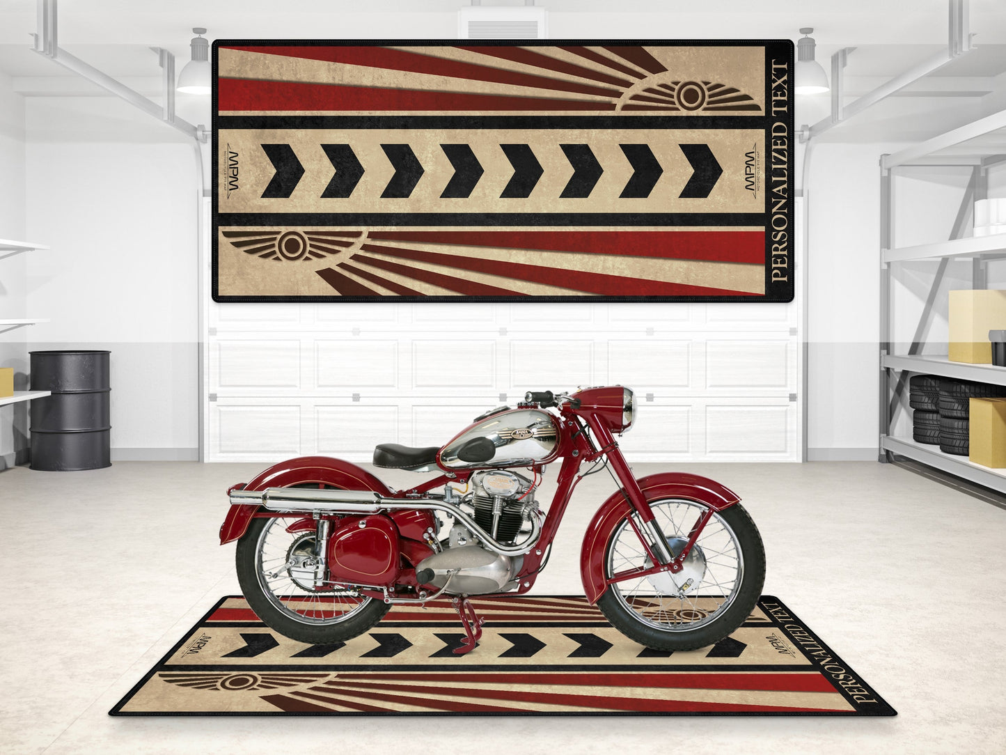 MPM Motorcycle Mat for Jawa - MM7567