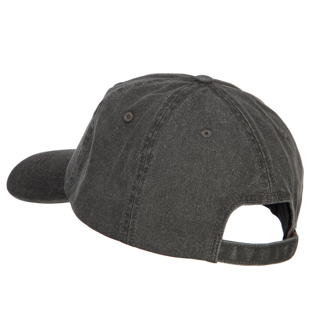 Big Size Washed Pigment Dyed Cap