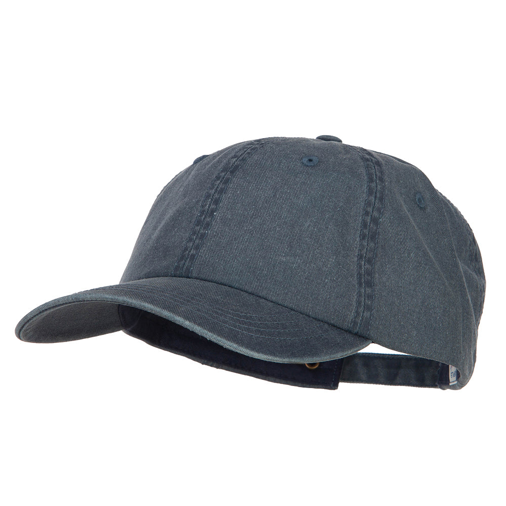 Big Size Washed Pigment Dyed Cap