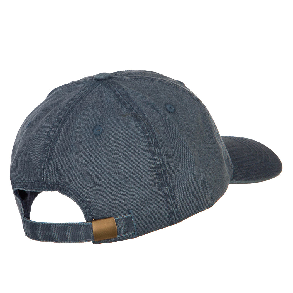 Big Size Washed Pigment Dyed Cap