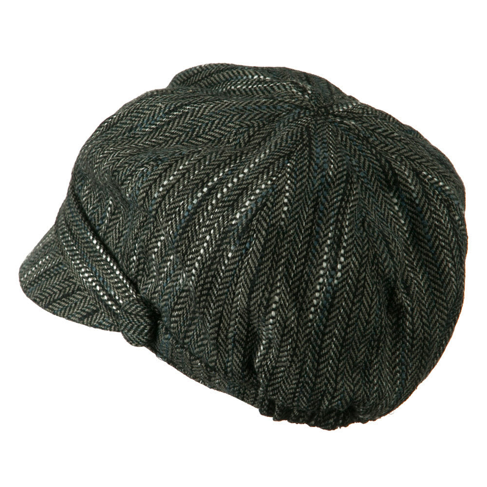 Jimi-Wool  Blend Cabbie With Button Band Detail