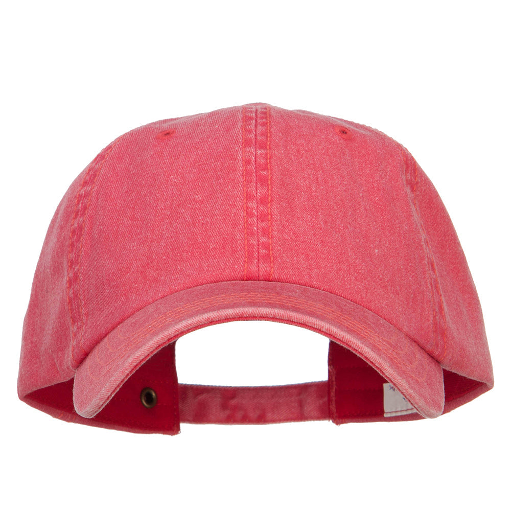 Big Size Washed Pigment Dyed Cap