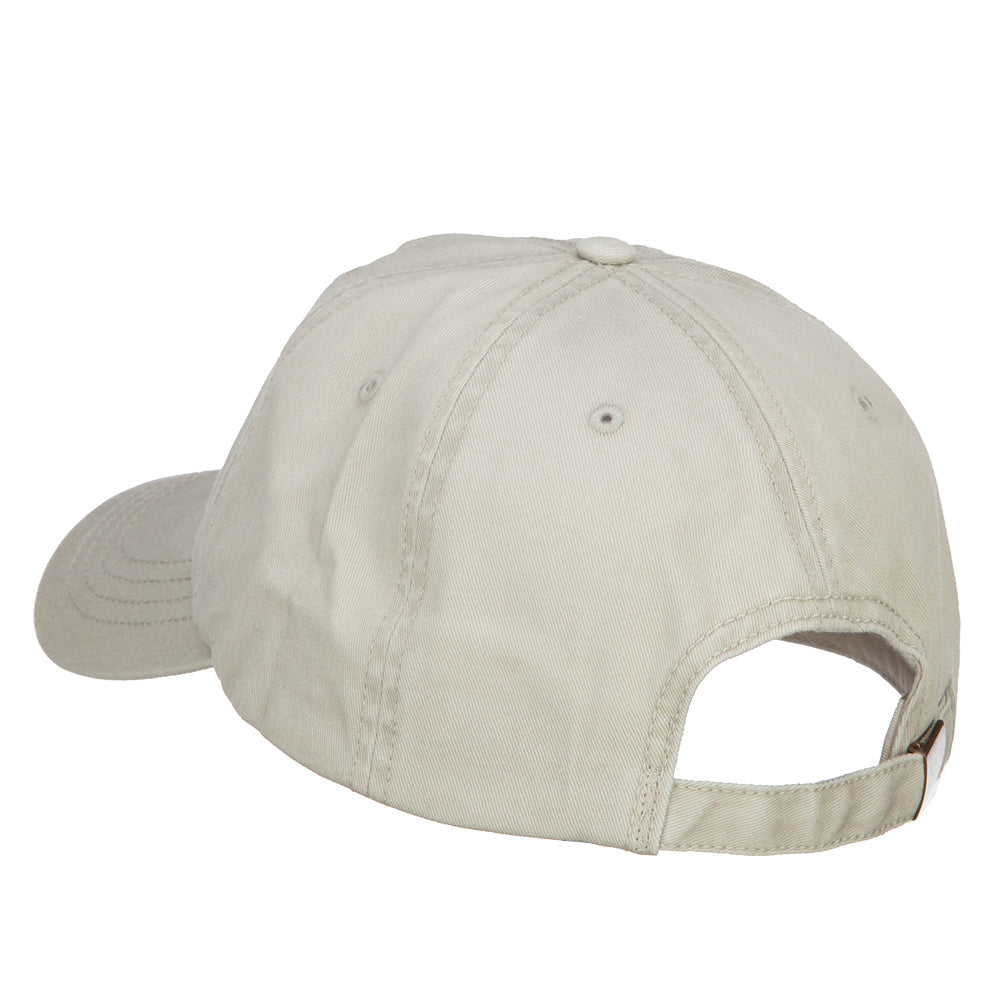 Big Size Washed Pigment Dyed Cap