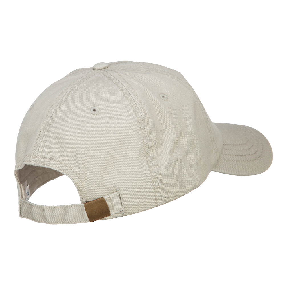 Big Size Washed Pigment Dyed Cap