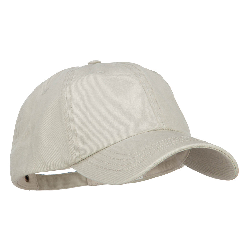 Big Size Washed Pigment Dyed Cap