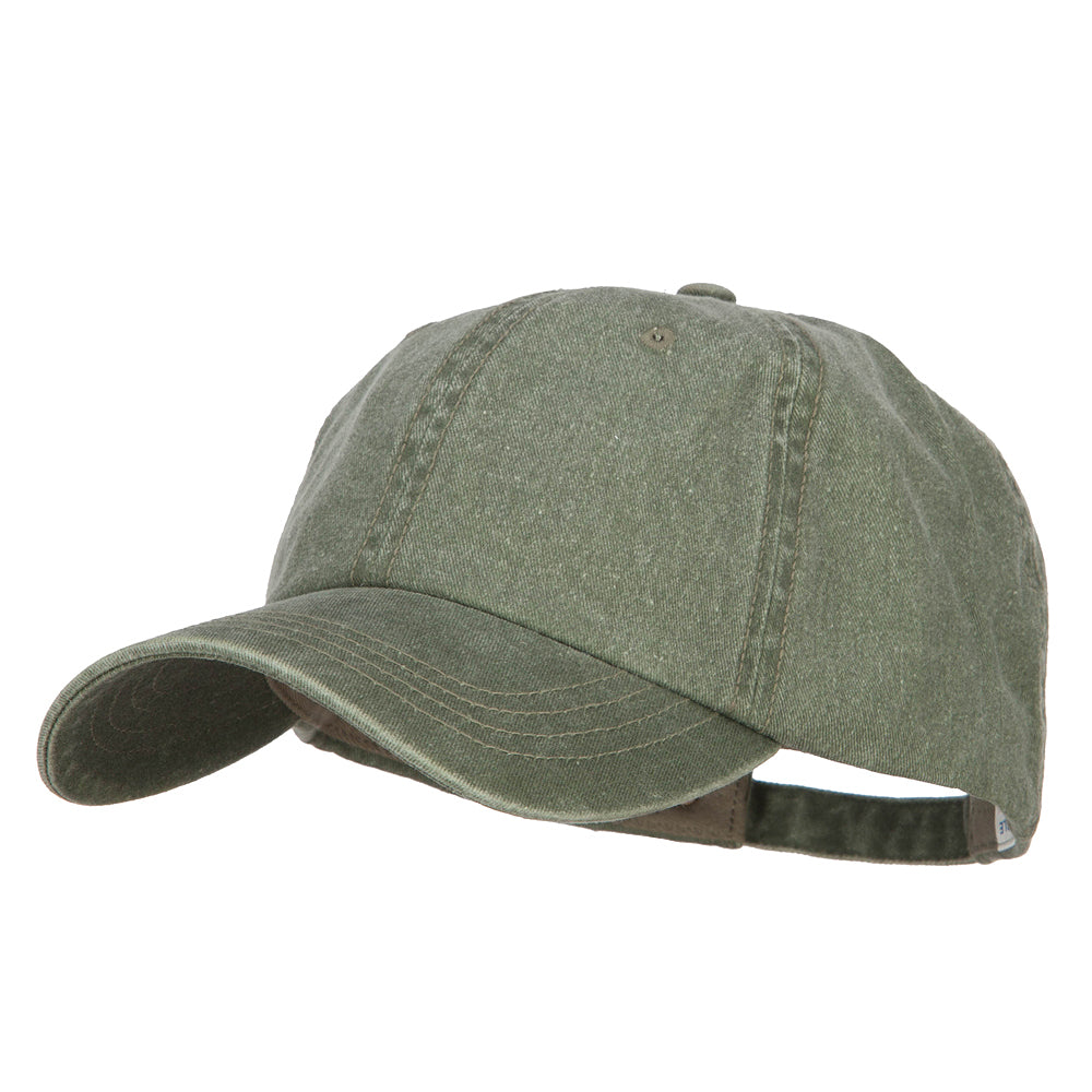 Big Size Washed Pigment Dyed Cap