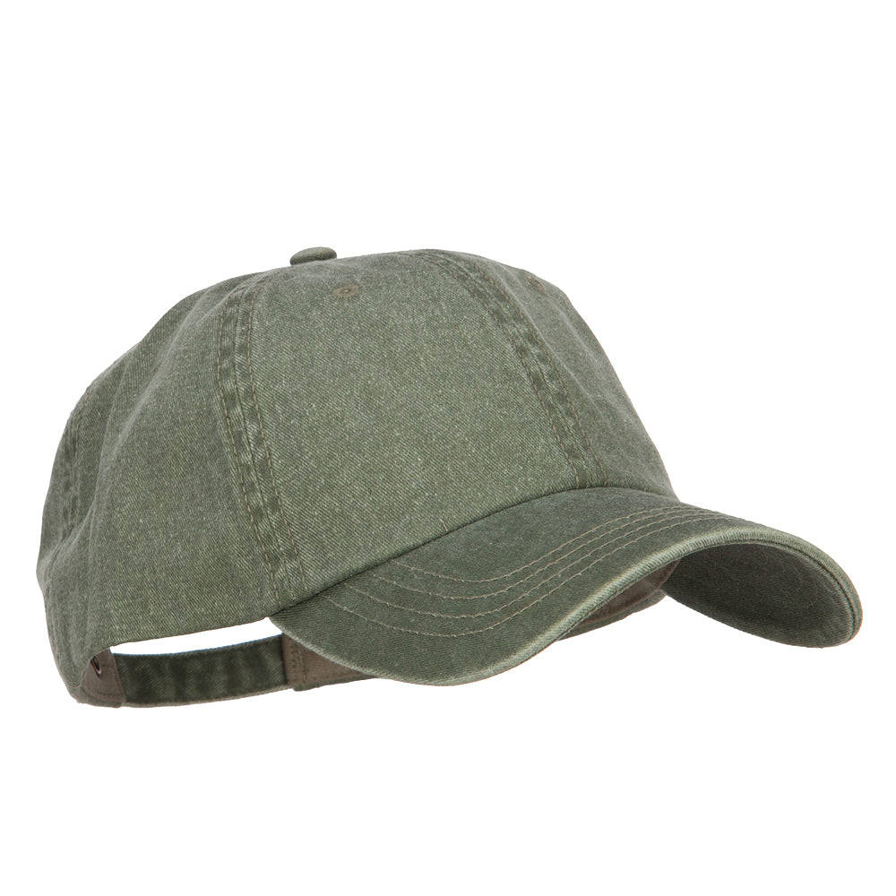Big Size Washed Pigment Dyed Cap