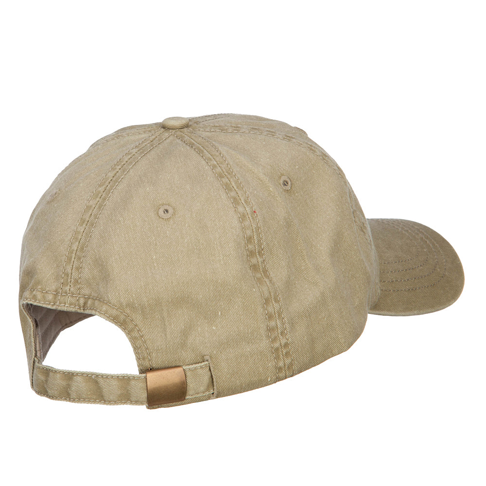 Big Size Washed Pigment Dyed Cap