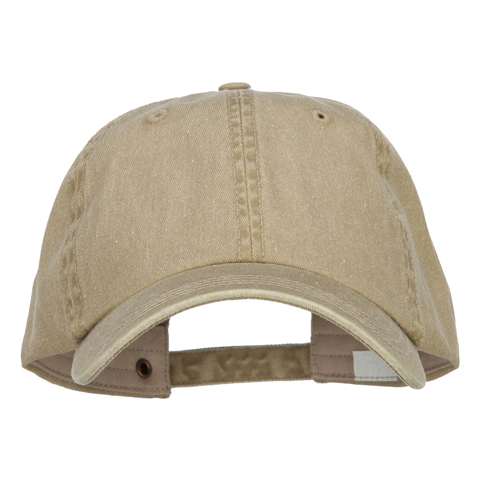 Big Size Washed Pigment Dyed Cap