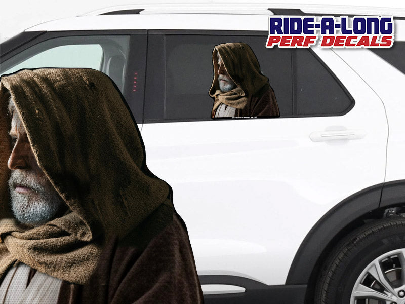 *NEW* Jedi in Cloak *RIDE A LONG* Perforated Decal