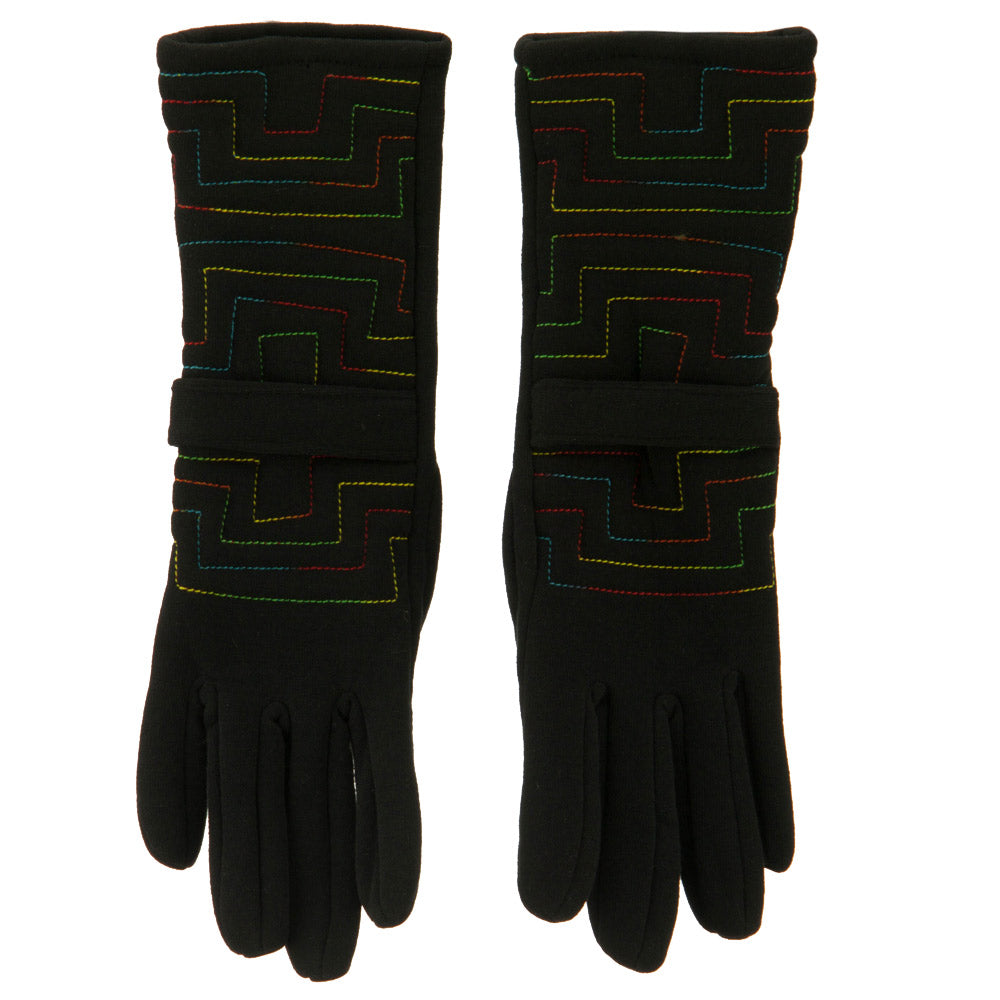 Jersey Geo Pattern Glove