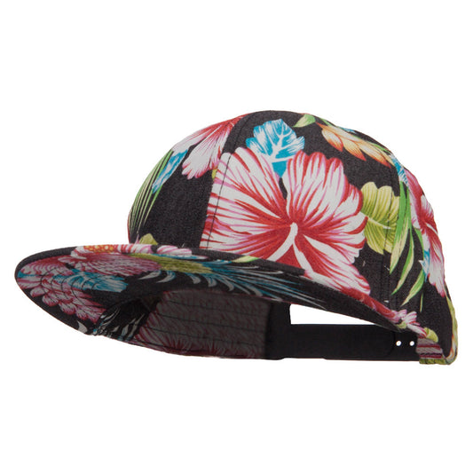 Men's Hawaiian Cotton Snapback Cap