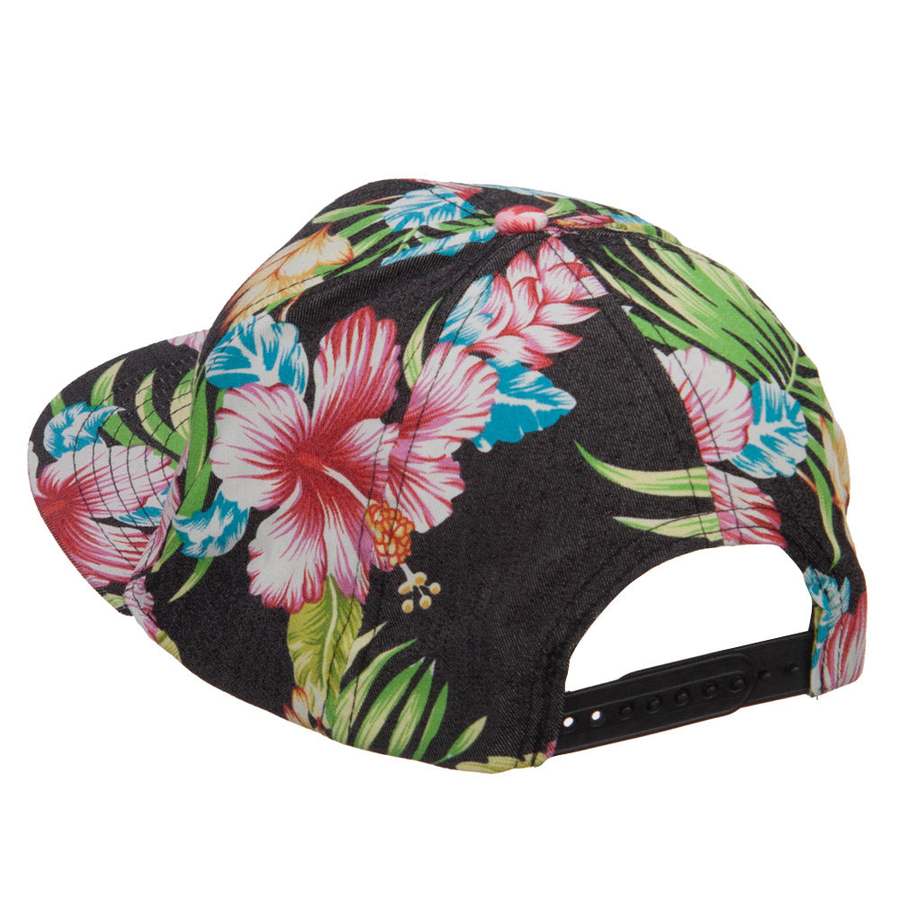 Men's Hawaiian Cotton Snapback Cap