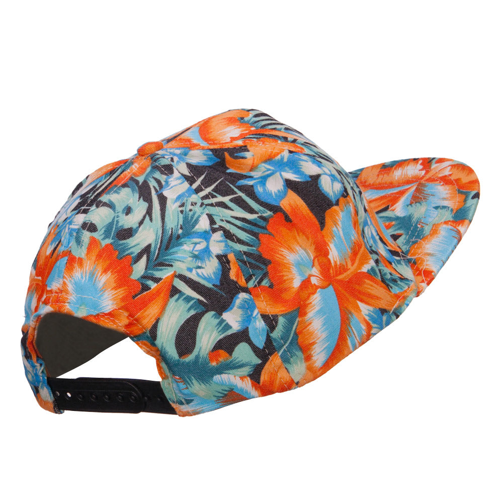 Men's Hawaiian Cotton Snapback Cap