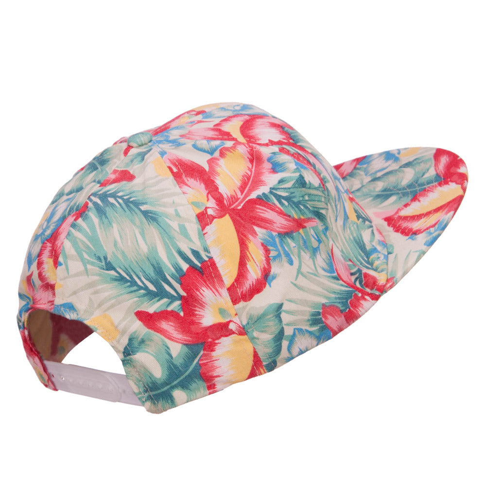 Men's Hawaiian Cotton Snapback Cap