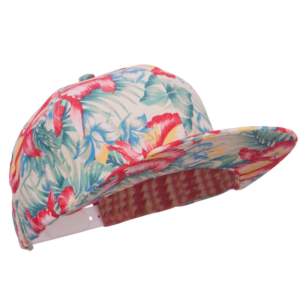 Men's Hawaiian Cotton Snapback Cap