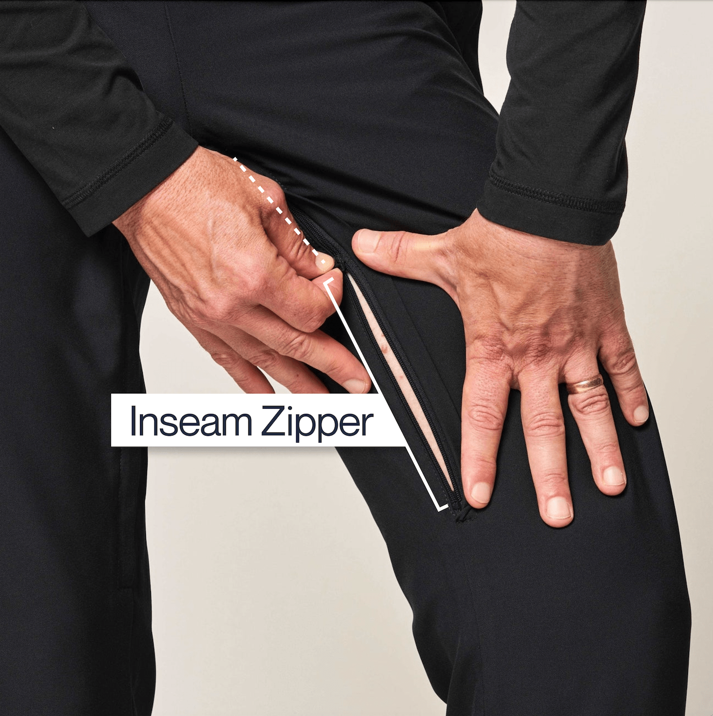 CareZips® Men's Adaptive Pants